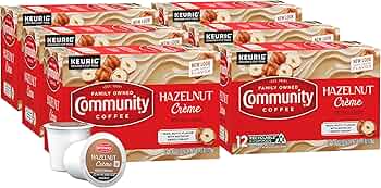 Amazon.com: Community Coffee Hazelnut Creme Flavored 72 Count
